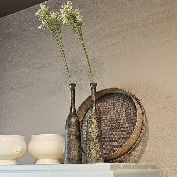 Gammel bronze vase flaskeform