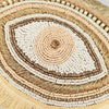 Lucky vævet Clutch med perlebroderi