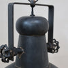 Fabriks Lampe antique sort