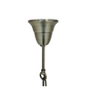 Aflang Versailles Lysekrone dråbe glasprismer antique messing