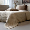Aix Soft Quilt Sengetæppe hør 260 x 240