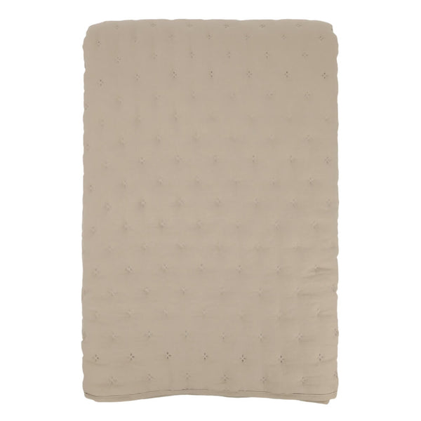 Aix Soft Quilt Sengetæppe hør 260 x 240