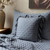 Aix Soft Pudebetræk med flæse midnight 50 x 50