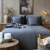 Aix Soft Pudebetræk med flæse midnight 50 x 50
