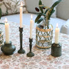 Bomuldsdug med blomster 240 x 140