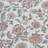Bomuldsdug med blomsterprint 240 x 140