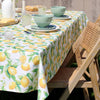Bomuldsdug med citroner 240 x 140