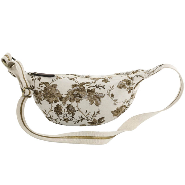 Bumbag Taske mønster guld/creme