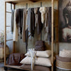 Cashmere Tørklæde frynser 100x70