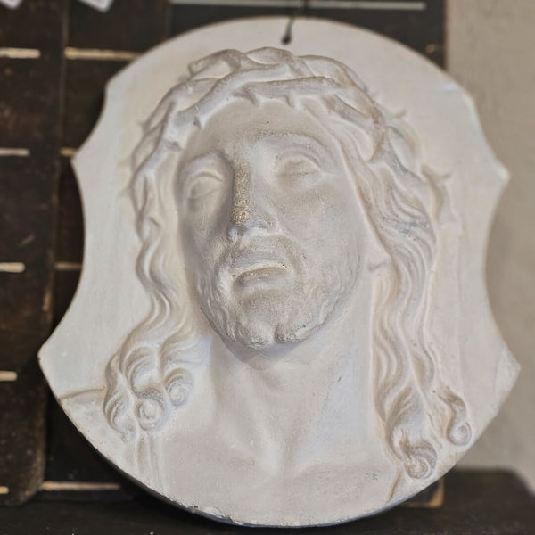 Gammelt Relief Jesus