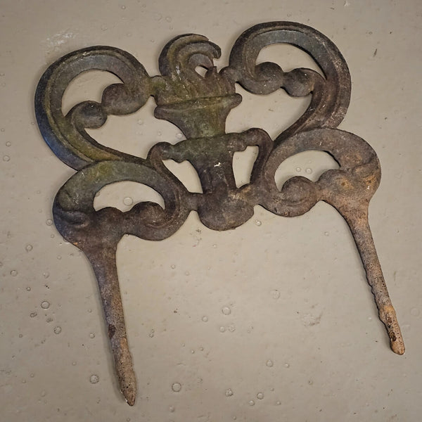 Vintage Jern Ornament til krukke