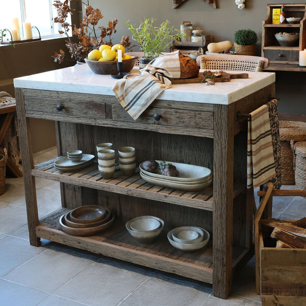 Grimaud Anretterbord med marmortop