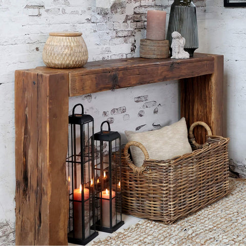 Grimaud Rustikt Konsolbord genbrugstræ