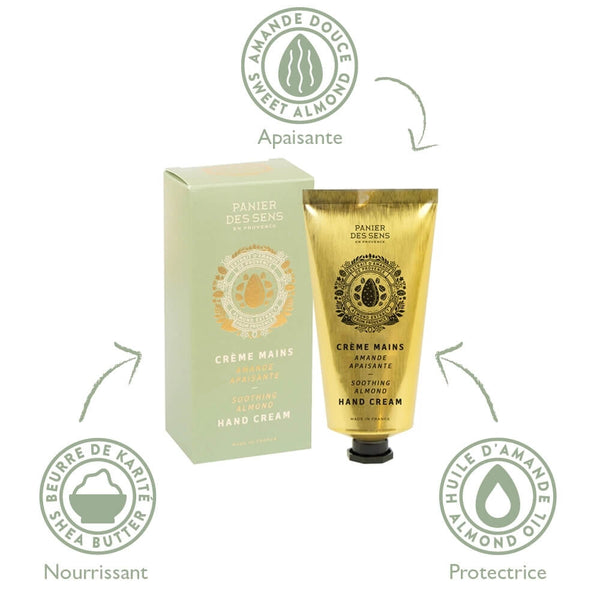 Håndcreme med mandelolie 75 ml