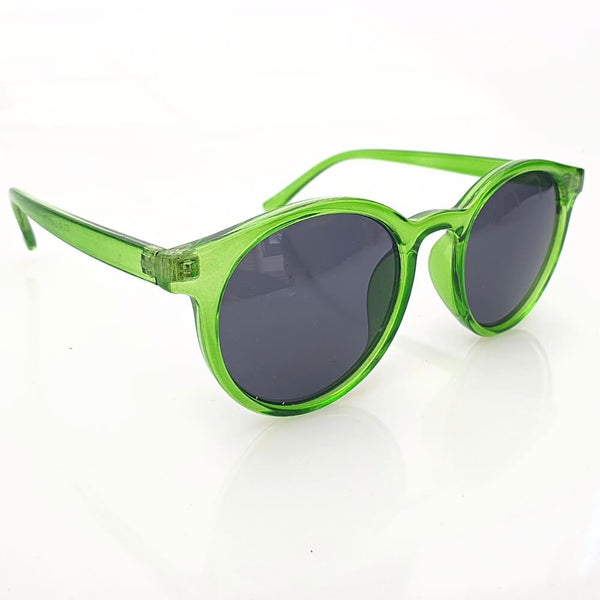 Ovale Solbriller klar grøn