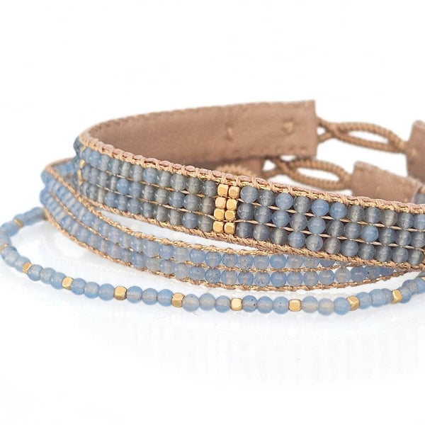 IBU Jewels blå chalcedon