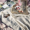 Isabelle quiltet Plaid linen 170 x 130