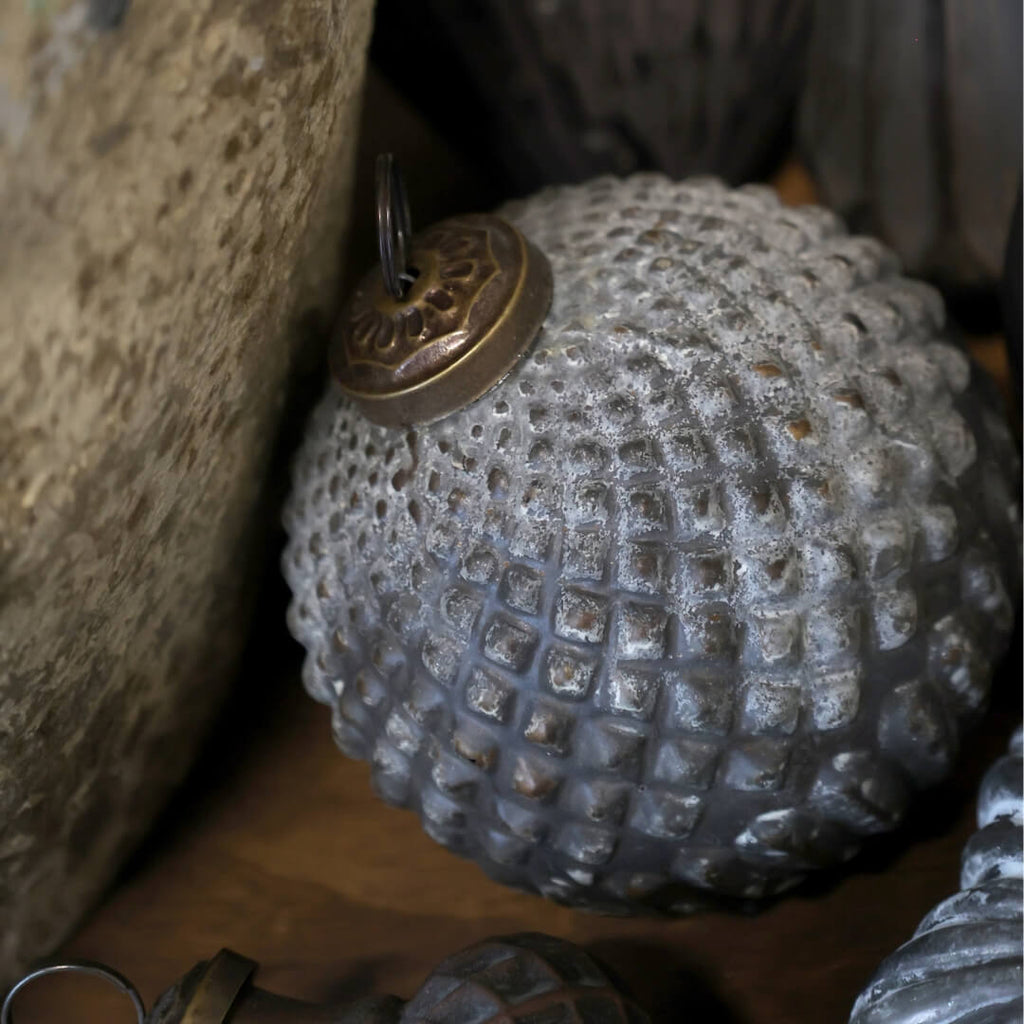 Julekugle antique mocca