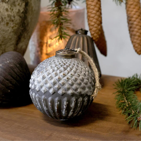 Julekugle antique mocca