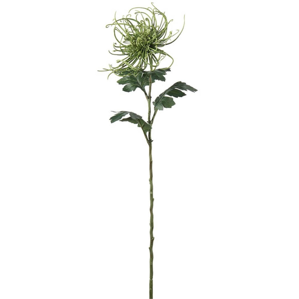 Kunstig Chrysanthemum grøn 70 cm