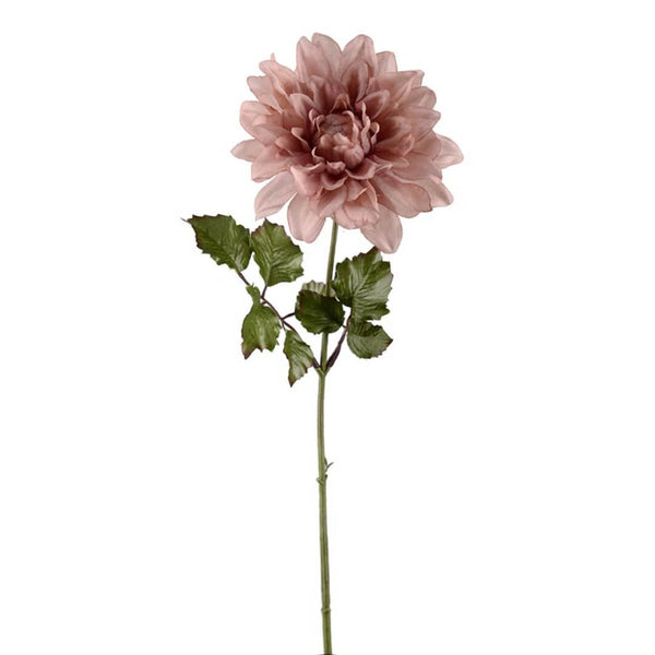 Kunstig Dahlia støvet rosa 45 cm