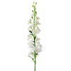 Kunstig delphinium (ridderspore) hvid 90 cm