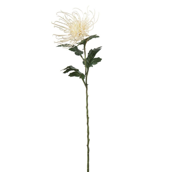 Kunstig Chrysanthemum creme 70 cm