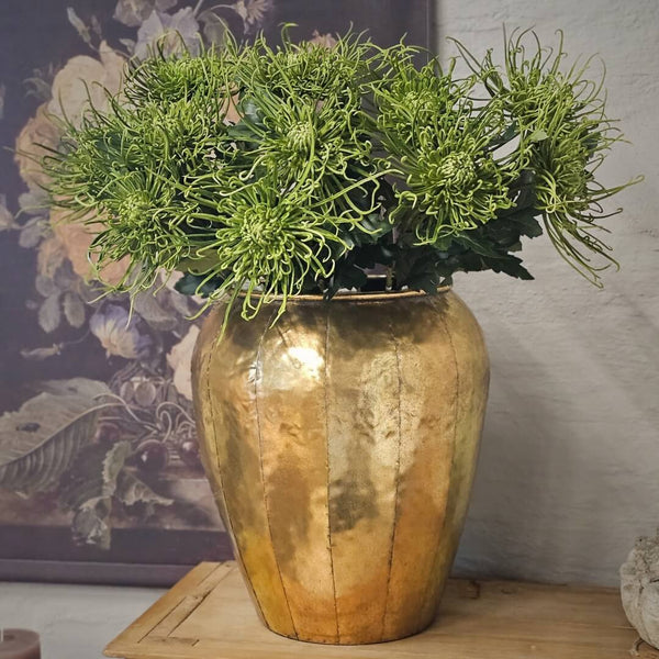 Kunstig Chrysanthemum grøn 70 cm