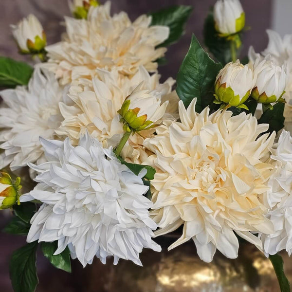 Kunstig dahlia real touch
