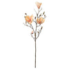 Kunstig Magnolia gren ferskenfarvet 88 cm