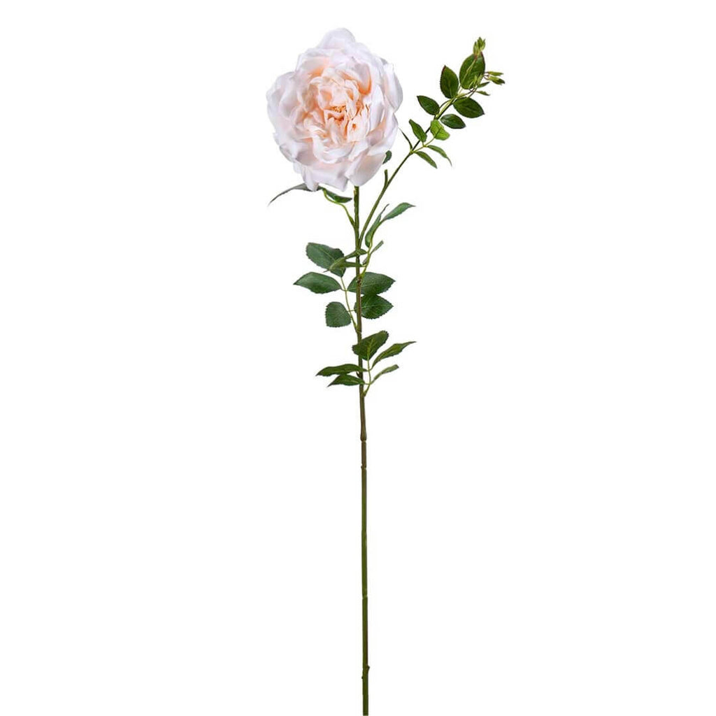 Kunstig Rose ferskenfarvet real touch