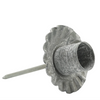 Lysholder med spyd antique zink