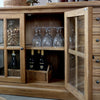 Marseille Vitrine/Skænk naturtræ