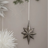 Misella Stjerne 25 cm Antique Silver Jern