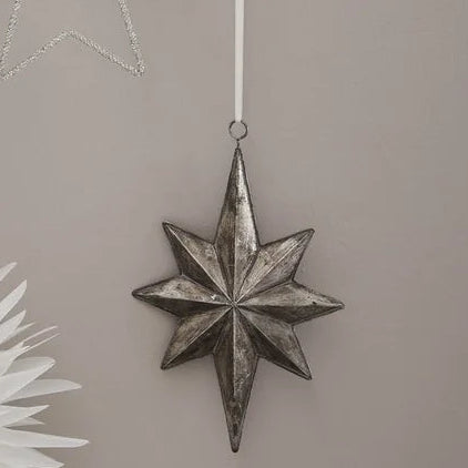 Misella Stjerne Antique Silver Jern