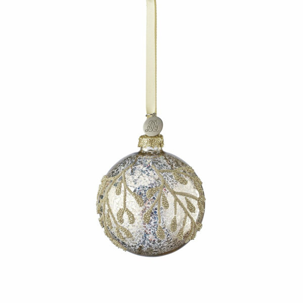 Mistline Julekugle 8 cm Antique Silver