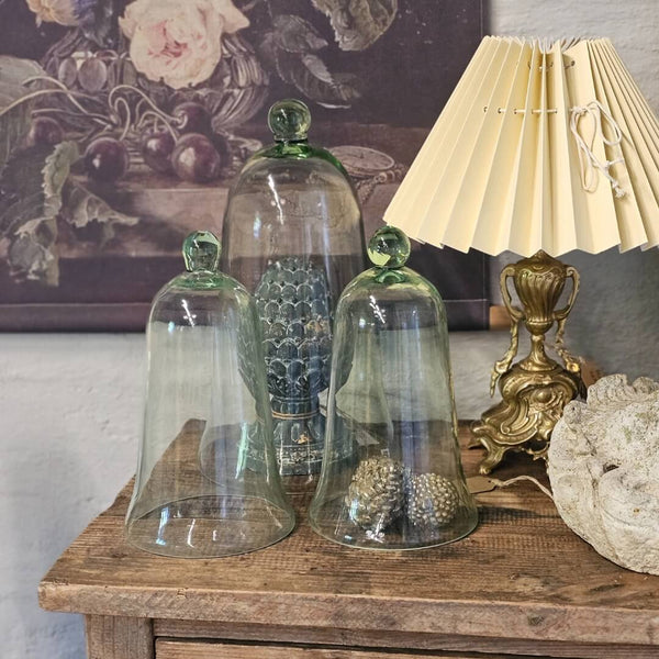 Vintage Planteklokke grøn stor