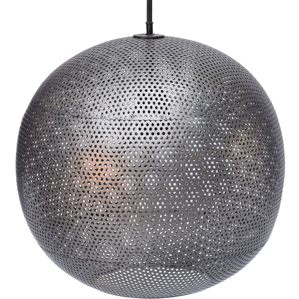 Rund loftlampe metal 30 cm sæt
