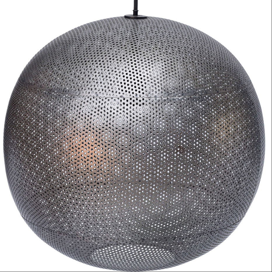 Rund loftlampe metal 40 cm