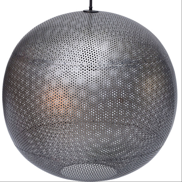 Rund loftlampe metal 40 cm