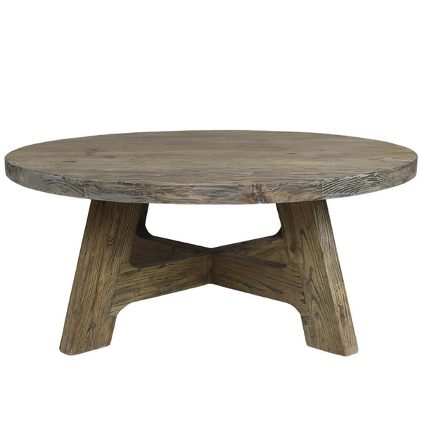 Rundt Sofabord i genbrugstræ