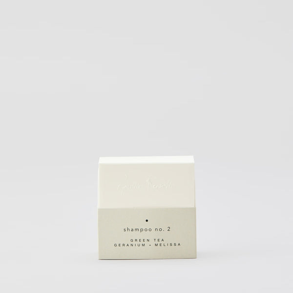 Shampoobar no. 2 | GREEN TEA, GERANIUM & MELISSA