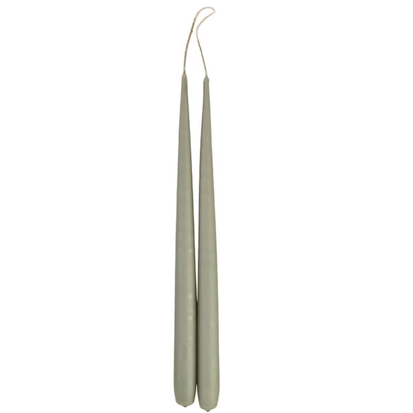Stagelys 2 stk. 33 cm mosgrøn