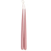 Stagelys 2 stk. 33 cm rosa malva