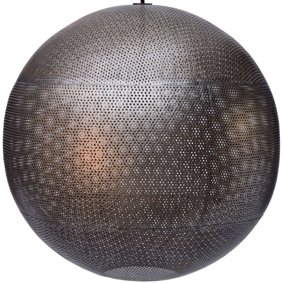 Stor Rund loftlampe metal 50 cm