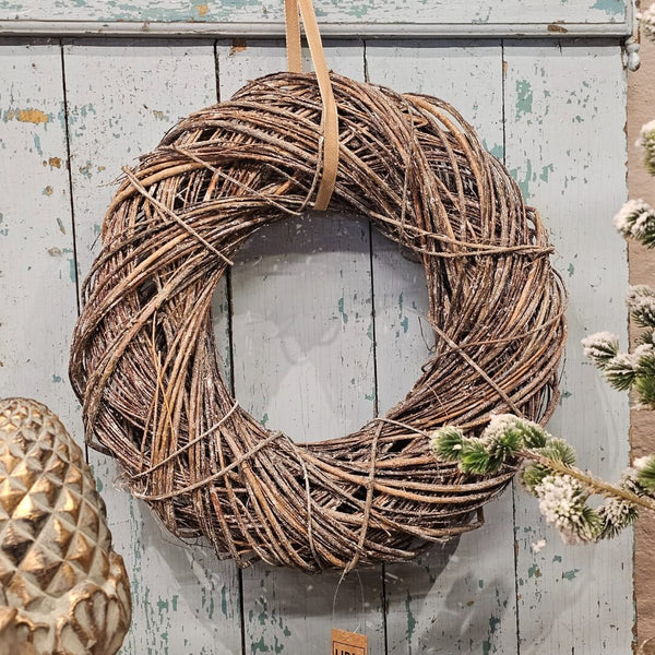 Stor twister rattan Dørkrans