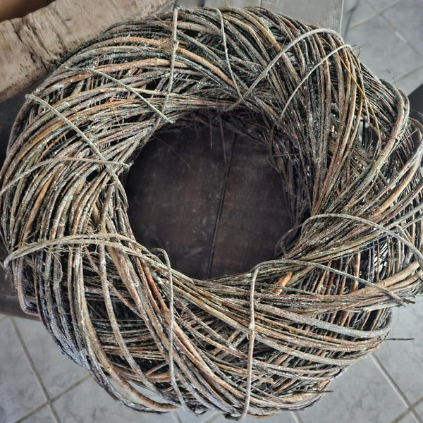 Stor twister rattan Dørkrans