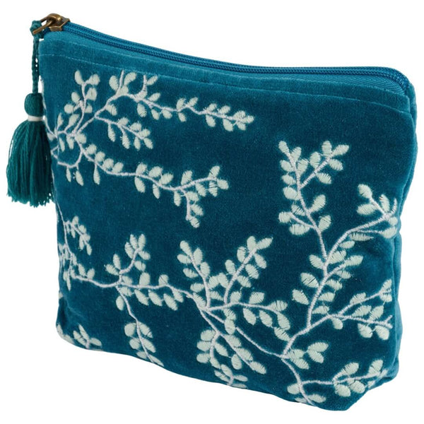Toilettaske Leaves Royal Blue