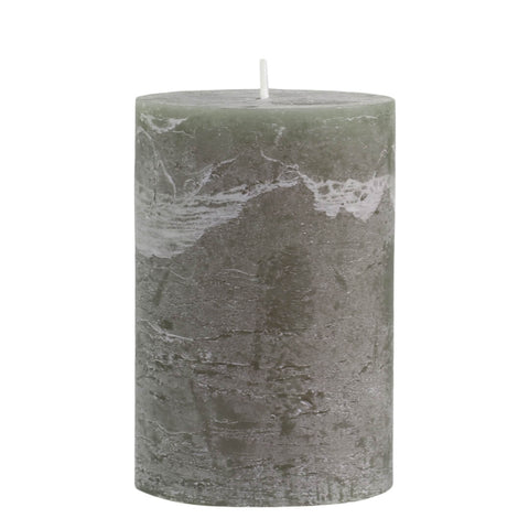 Rustik Bloklys 15 x 10 cm Oliven