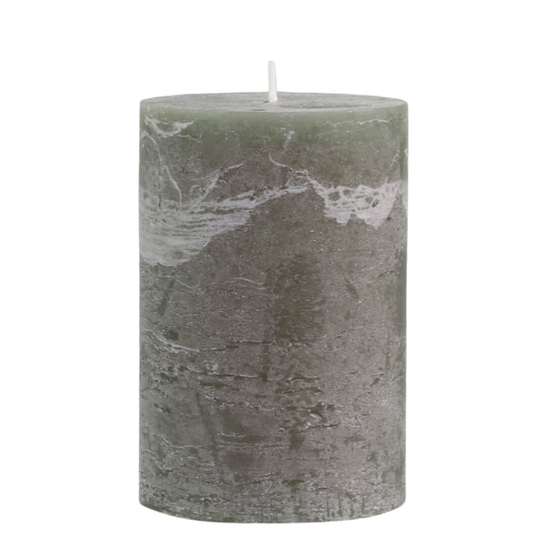 Rustik Bloklys 15 x 10 cm Oliven